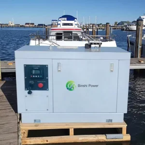 Marine Generator 6KW 15kw 20kw 30kw Single Phase Diesel Generator Sea WaterCooled Power Power Diesel Generators for Boat