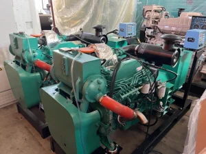 Marine Generator Powered for Engine Alternator Auto Start 1800 RPM 50 60Hz Control System for Ocean going