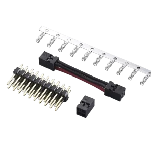 Medical Equipment Wire Harness for Auto Lighting 2.0mm Pitch Connector Plug and Play Overmolded Turnkey Manufacturing