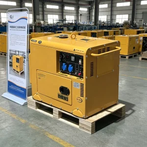 Mini 3 Phase 4kva 6kva 8kva 10kw 10kva Portable Silent Diesel Generator for Home Camping Emergency Backup