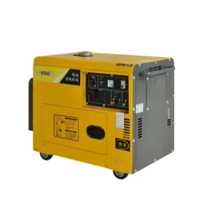 Mini 6Kw 7Kva Compact Portable Super Silent Diesel Generator Set Home Air Cooled Single Phase Low Noise Level