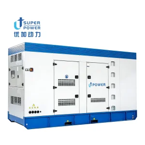 Mining Use Silent Type Three Phase Diesel Generator 80kVA-200kVA ATS Durable Genset
