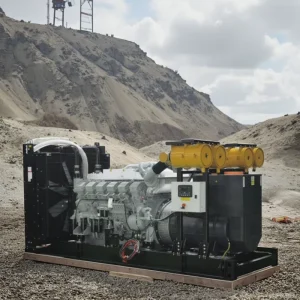 Mitsubishi S12R PTA2 C Diesel Generator 1375kva 1100kw Industrial Power Plant Open Frame 50hz 60hz 1500rpm Silent Engine