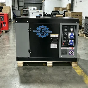 Mobile Air Cooling Single Cylinder 5KW 10KW 20KW 30KW Diesel Silent Generators 12KVA Household Emergency Power Supply Generador