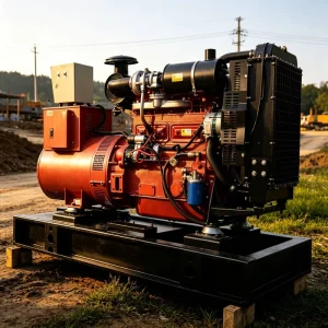 Mobile Fuel Efficient for Marine Use Diesel Engine Generator Set