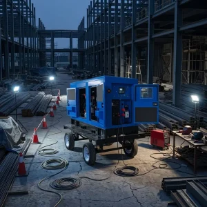 Mobile Generator Welding Machine All in One Unit ATS Customizable Current 200A/450A/579A 1800 RPM 60Hz Water Cooling