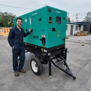 Mobile Generator Welding Machine All-in-One Unit Customizable Current 200A/450A 1800RPM/60Hz Weichai Water Cooling