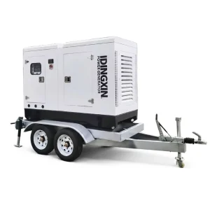 Mobile Portable Silent diesel Generators 20kw 30kva 50kva 100kw 125kva 200kva Soundproof Power Plant Genset for Outdoor Use