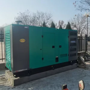 Mobile Silent Diesel Generator 30kW 50kW 1000kva Trailer Type ATS 24V DC Electric Start Water Cooled Weichai Engine