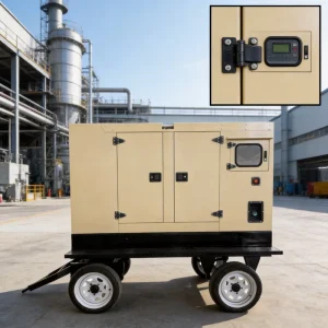 Mobile Silent Water Cooled Equipment for Mining Project Site Diesel Power Generator 100kw diesel Generator