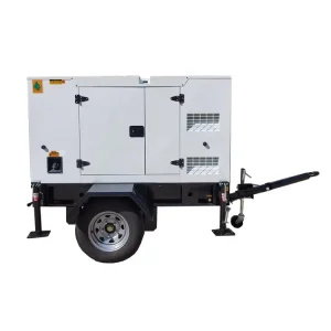 Mobile Small Diesel Generator 30kw 40kw 50kw 60kw on Trailer Portable Genset