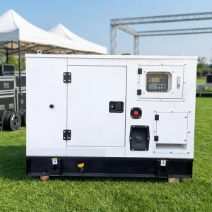 Mobile Trailer Diesel Generator 25Kva 30Kva 60Kva 75Kva 230V 480V 4 Wheels Silent Frame Generador Power Plant Soundproof Design