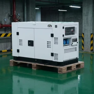 Mobile Trailer Diesel Generator Containerized Type Silent Auto Start ATS 60 Hz Set