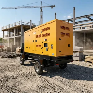 Mobile Trailer Generator Set 200kW Quiet and Environmentally Friendly High Reliability250kw280kw300kw400kw500kw600kw