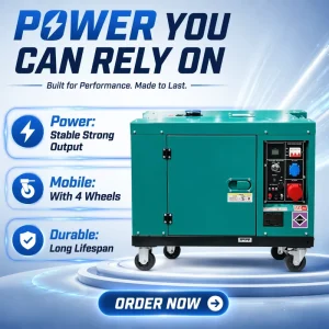 Mobile Trailer Silent 5KW 8KW 10KW 12KW 15KW 20KW 30KW 50KW 80KW 100KW 25KVA 50KVA 100KVA Welder Solar Diesel Generator with ATS