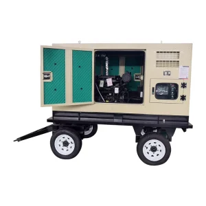 Mobile Trailer Type Diesel Generator Portable Power Station for Outdoor Use