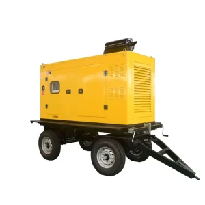 Mobile Type 20 750kva Diesel Generator With Trailer