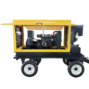 Mobile Type 30kW 37.5kVA 50Hz 60Hz Diesel Generator with ATS for Data Center Emergency Standby Power
