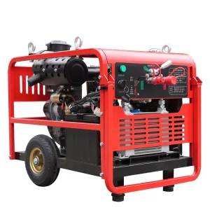 Mobile Wheeled Petrol Generator Single Phase Gasoline Generator for Outdoor Standby Power Supply