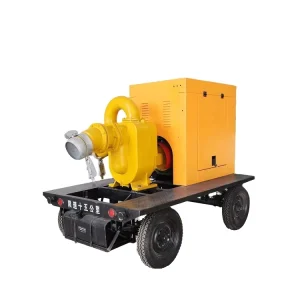 Mobile diesel Pump with Self-pirming Pump for Irrigation/floor