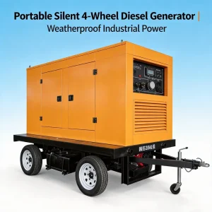 Multi Voltage Adjustable Commercial Backup Power Equipment Silent Diesel Generator Electric Generator Diesel
