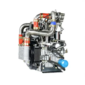 Multi cylinder Diesel Engine Air cooled 292FZD High speed Turbo Generator Booster Electric Pump Crankshaft 18kW 21kW 3000 3600