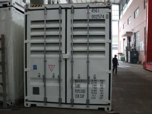 NEW Super Silent 1875KVA 1500kw Containerized Diesel Generator Powered by KTA50 G16A for Data Center Power Plant