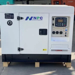 NPC Low power 12kw 15kva Diesel Generator Set Chinese Brand Commercial Diesel 3 phase 50hz 1500rpm Generator Set