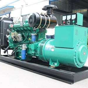 Natural Gas Generator Set 30 50 80 100 120 150 200 250 300 Kw Kva Silent Open Diesel Generator Set