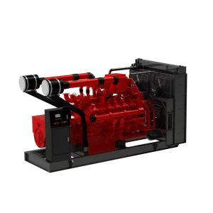 Natural Gas Generator With CCEC Engine DC24V Electric Start 400V 50 60Hz For Industrial Use