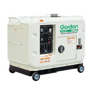 New 50Hz 5kva Three-phase with Electric Starting and Air Cooling Technology for Silent Type Diesel Generator