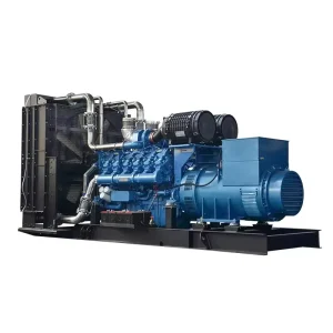 New Big Power Heavy Duty Diesel Generator Set 1000kw Open Type Remote Start Water Cooled 50/60Hz 95% Efficiency