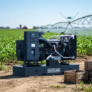 New Design Open Frame Diesel Generator 56KVA 45KW Diesel Generators 220V AC Single Phase CE Certified for Agriculture