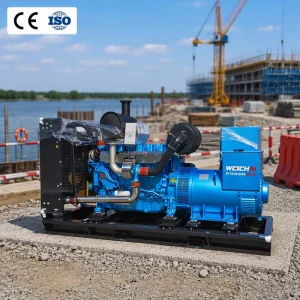 New and Refurbished Factory direct Priced Weichai Baudouin 200kW/KVA 250kW Soundproof Diesel Generator Sets 50/60Hz 380V/230V