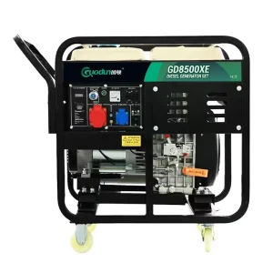 OEM 10kW Open Frame Single Phase 48V 50Hz 1500RPM Auto Start Diesel Power Generator for Small Business