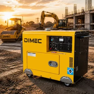 OEM 5kW Diesel Generator Silent Canopy Generator with Electric Start for Backup and Outdoor Power Supply