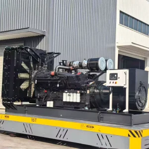 OEM 600kW 640kW Three Phase Diesel Generator 1000kVA 1250kVA Open Type Silent Container Genset Water Cooled 50Hz 60Hz
