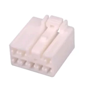 OEM Customized 8 Pin Auto Female Connector Copper Contact Electrical PBT Connector MG651050 Auto Wiring Harness Connector