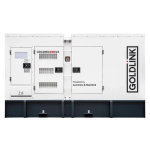 OEM Factory 200KVA 160KW Diesel Generators Soundproof Diesel Generators 50/60hz