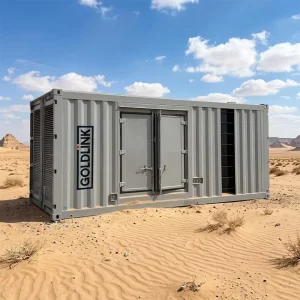 OEM Factory Direct Sale 500kva 400kw Container Type Diesel Generator Set 60Hz with ATS Option AC Three Phase 1800RPM