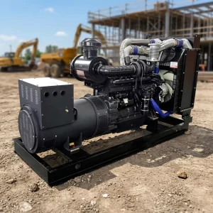 OEM Factory Silent Soundproof Canopy Engine 200KW 300KW 500KW Authorized Diesel Generator Set
