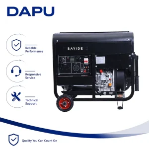 OEM/ODM 192F Engine Direct Injection 8kW Air-Cooled Portable Diesel Generator With ATS Automatic Transfer Switch Remote Start