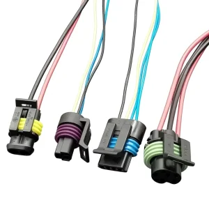 OEM ODM Customized Automotive 6 Pin 4 Pin Electrical Adapter Connector Tinned Copper Conductor PVC Insulation Wiring Harness