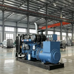 OEM Supported Open Frame Diesel Generator Set Complete Unit For Industrial Project