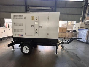 Ofcummins Mobile Trailer mount 50kw 65kva Portable Electric Generator Set Engine Diesel Trailer Silent Design Rated