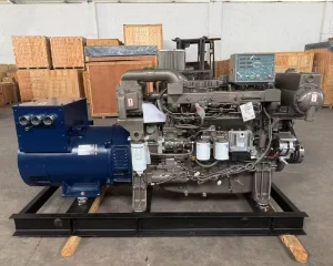 Open Frame 200KW Electric Genset 50Hz 400V Marine Diesel Generator with CCS Certificate