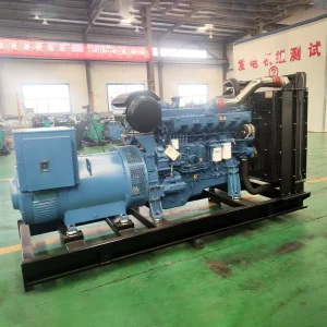 Open Frame 220KW 400V 50Hz 3 Phase 4 Wire Low Noise Diesel Generator Set with Water Cooling System for Industrial Use