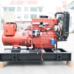 Open Frame 30KW Silent Diesel Generator Low Noise Water-Cooled 220V Three Phase 50Hz 24V DC Electric Start