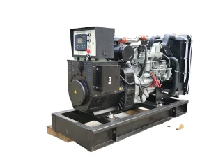 Open Frame Air Cooled Diesel Generator 1500RPM 380V 415V Three Phase 4 Wire
