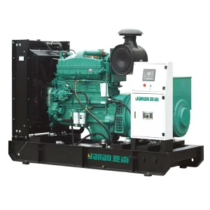 Open Frame Biogas Diesel Generator with Hand Crank Power ATS Remote Start
